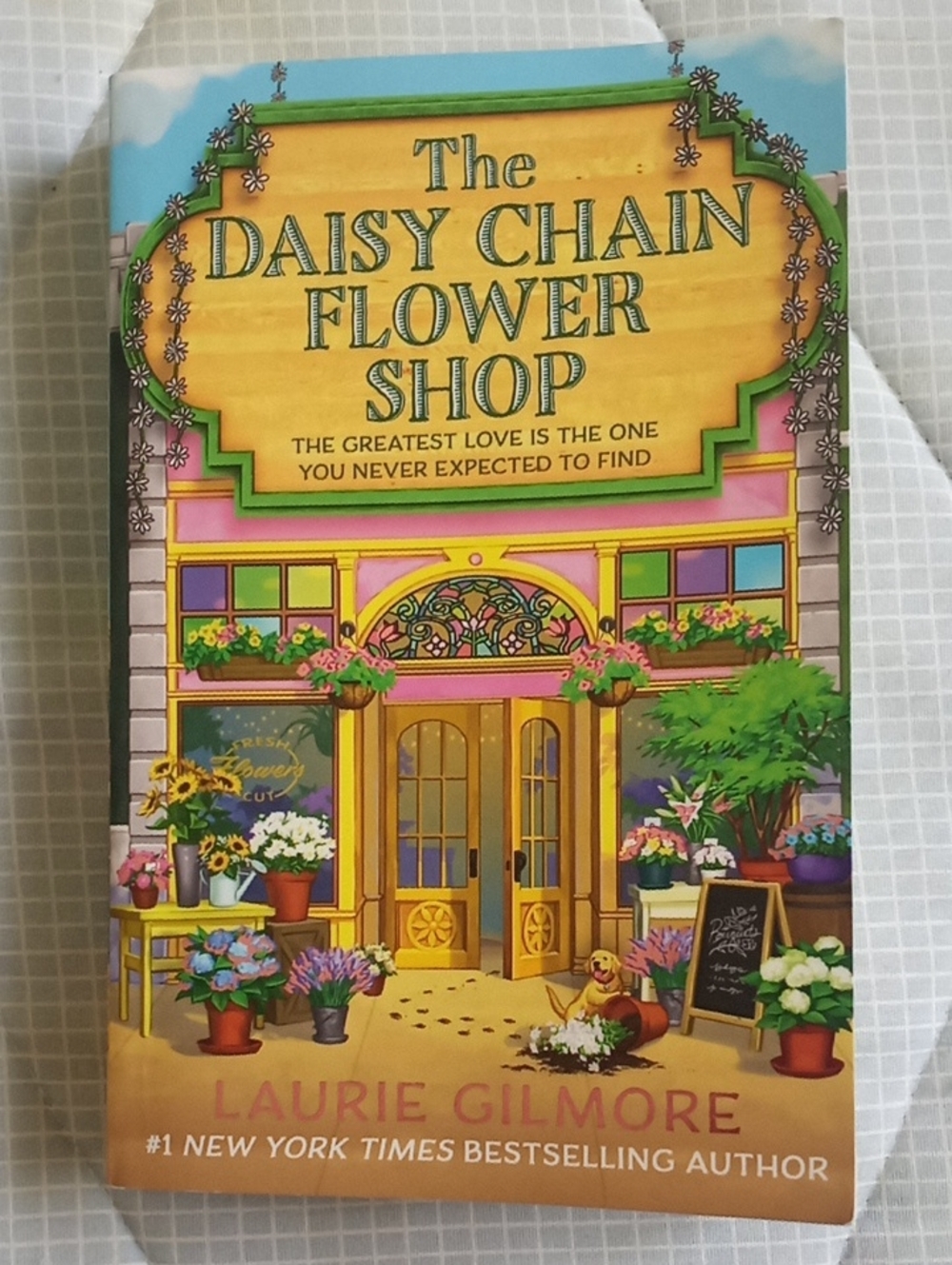 The Daisy Chain Flower Shop Decorative Wall Art - Yellow & Pink